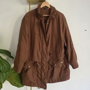 Vintage Chocolate Brown Jacket